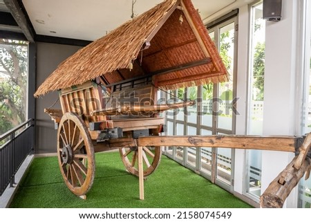 Traditional Transportation From Indonesia Called Delman