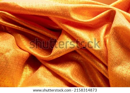 Golden Cloth color pattern for background.
