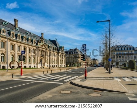 Liberty Avenue in the Gare quarter of Luxembourg City