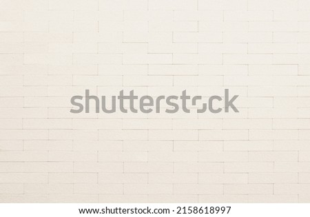Pastel cream ceramic wall and floor tiles mosaic abstract background. Design geometric wallpaper texture decoration bedroom. Simple seamless pattern clean for backdrop advertising banner poster or web