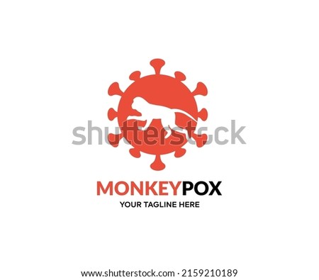 Monkeypox virus, virus outbreak pandemic logo design. MPXV virus, Infectious disease diagnosis medical concept  vector design and illustration.
 Royalty-Free Stock Photo #2159210189