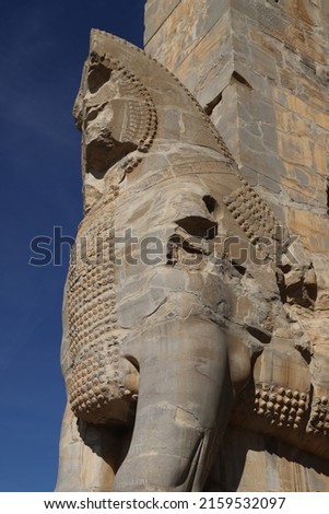 Picture of the ancient monument of Persepolis