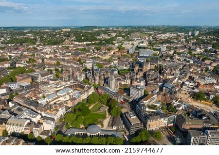City of Aachen Germany Panorama