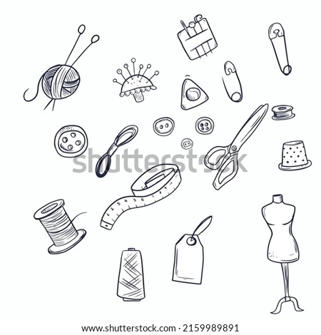 Vector illustration on hand-drawn,for banners stickers, doodles