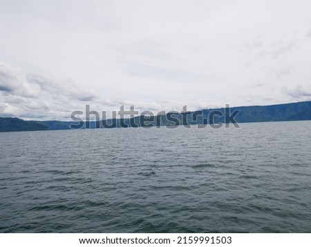 Beautiful view of Lake Toba
