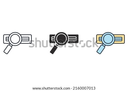 site icons  symbol vector elements for infographic web