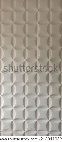 Round and square tiles. Abstract geometric background.