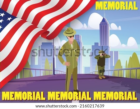 Memorial Day is an important day in the United States. that the American people will remember the American soldiers who sacrificed their lives for the nation (America)