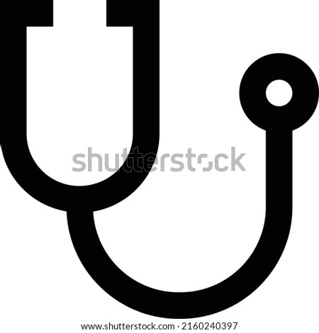 Stethoscope Vector illustration on a transparent background.Premium quality symmbols.Stroke vector icon for concept and graphic design.