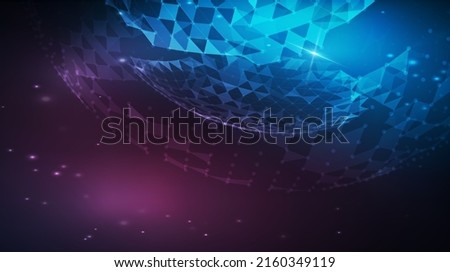 Music abstract background blue. Equalizer for music, showing sound waves with music waves, music background equalizer vector concept.