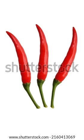 Another vegetable that Thai people are familiar with is chili. All Thai food has chili as an ingredient.