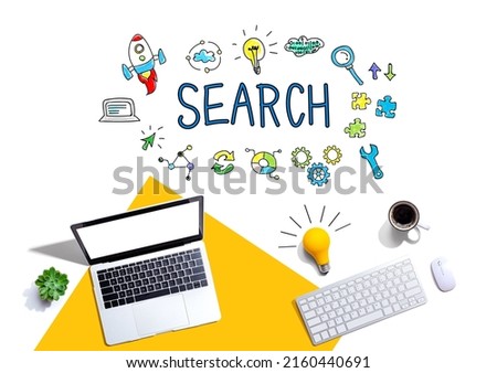 Search with computers and a light bulb