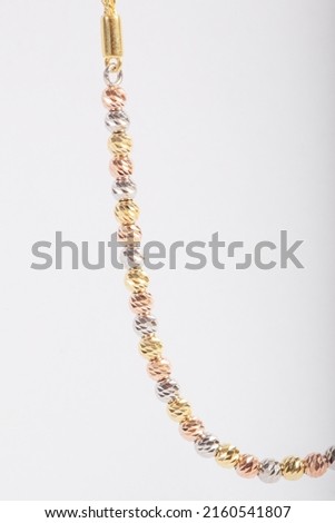 Silver Jewelrys on white background. Jewelry image for e-commerce, online selling and social media.