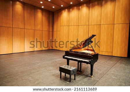 grand piano in the concert hall	 Royalty-Free Stock Photo #2161113689