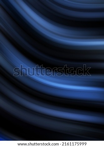 Colorful smooth lines on black background. Liquid and fluid vibrant color waves flowing in the dark. Graphic illustration for wallpaper, banner, background, card, book, cover, poster, banner, brochure