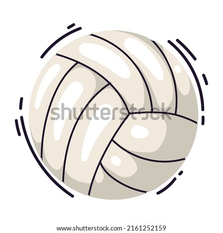 volleyball sport balloon equipment icon