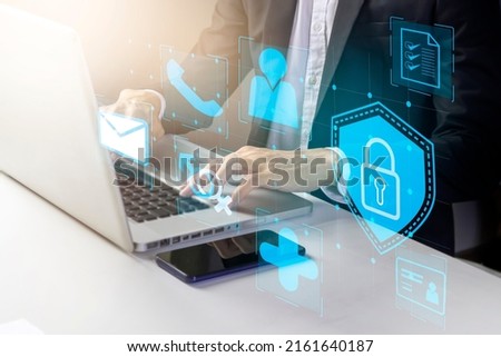 Personal Data Protection Act,Lawyers provide protection for individuals.,PDPA,protect personal information Royalty-Free Stock Photo #2161640187