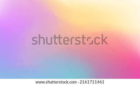 Abstract blur soft gradient pastel dreamy background Royalty-Free Stock Photo #2161711461