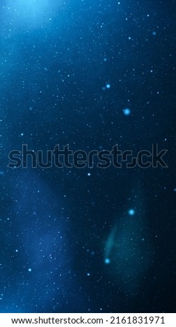 View of universe with stars and amazing. Nebula and galaxy Abstract background in vertical size.