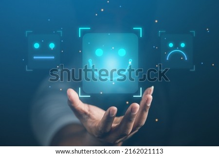 Satisfaction concept of business people using laptops to assess their satisfaction with organizational goals. online business network technology
 Royalty-Free Stock Photo #2162021113