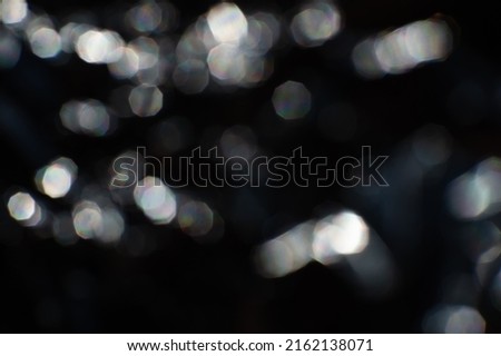 abstract background with bokeh lights