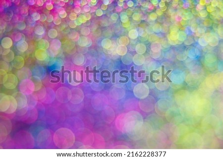 Very lighting Nice Abstract vivid Design Colorful Texture Abstract, selctive focus, Abstract bokeh vibrant lights changing colors close up