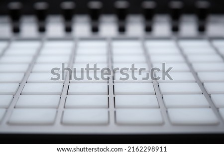 Drum machine for beat maker. Produce hip hop beats with professional midi controller device. Curated collections of music images for wallpaper and poster design 