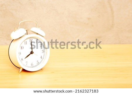 date and time on plywood background