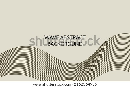 Elegant luxury line background. Abstract line background with black color with space for text