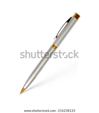 pen isolated on white background