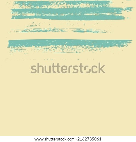 Retro background with distressed vintage grunge texture. Monochrome abstract vector illustration with simple paint brush strokes. 