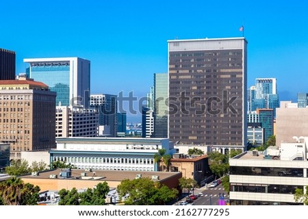 Panoramic view of San Diego, California, USA