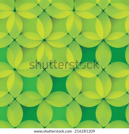 Green leaves abstract background