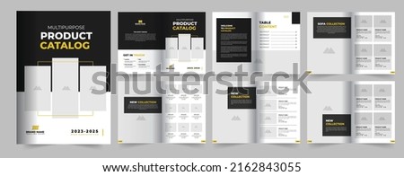 Product Catalog or Catalogue template Design Royalty-Free Stock Photo #2162843055
