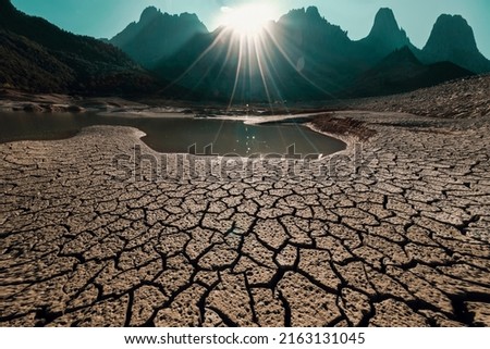 World Day to Combat Desertification and Drought Royalty-Free Stock Photo #2163131045