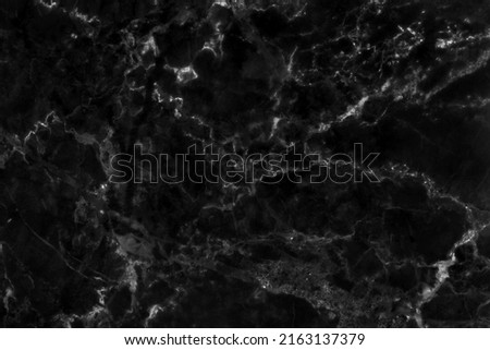 Black grey marble texture background with high resolution, top view of natural tiles stone floor in luxury seamless glitter pattern for interior decoration.