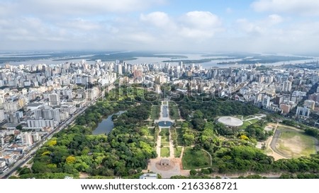 City of Porto Alegre of the state of Rio Grande do Sul, Brazil South America Royalty-Free Stock Photo #2163368721