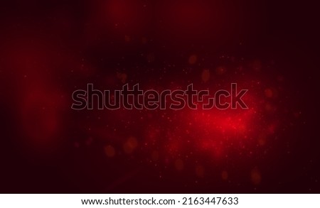 Light with smoke and blurred gradient. Vector illustration.