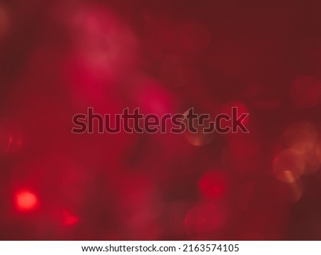 Dark blurred Red Light For Abstract Background