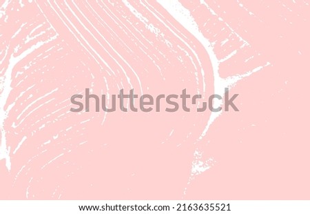Grunge texture. Distress pink rough trace. Good-looking background. Noise dirty grunge texture. Fancy artistic surface. Vector illustration.