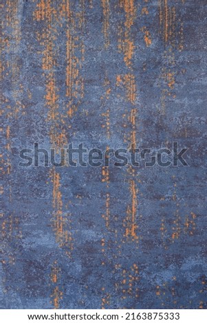Blue and brown carpet pattern