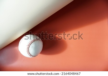                    baseball with orange background wallpaper            