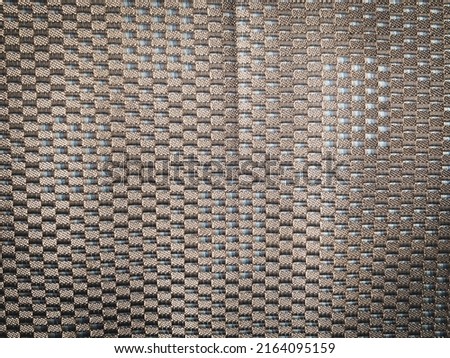 The wall silver pattern is squares arranged in a pattern.