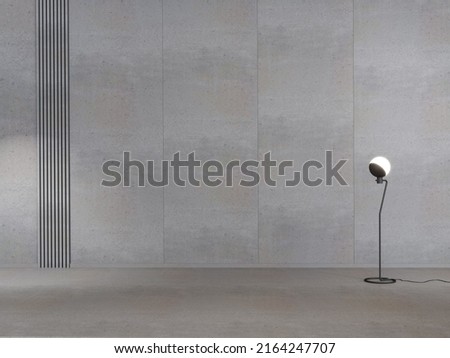 grey wall in living room