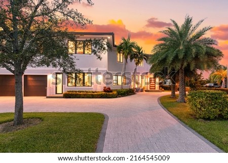 Interior Desing, drone views and twilight shoots Royalty-Free Stock Photo #2164545009