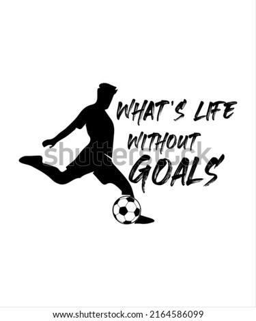 Soccer logo tshirt design soccer silhoutte design