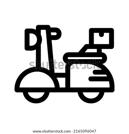 pizza delivery  icon or logo isolated sign symbol vector illustration - high quality black style vector icons
