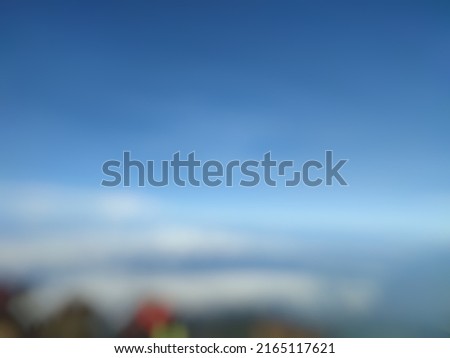 Defocused abstract background of mountains