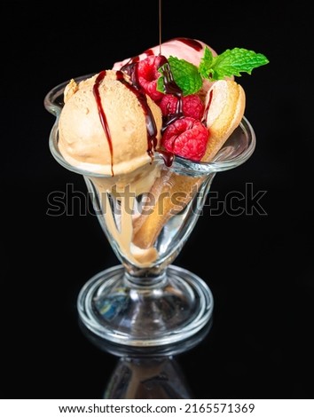 refreshing fruity summer ice cream