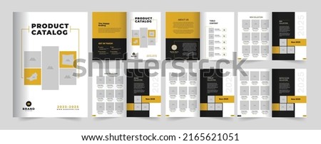 product catalog or catalogue template design Royalty-Free Stock Photo #2165621051